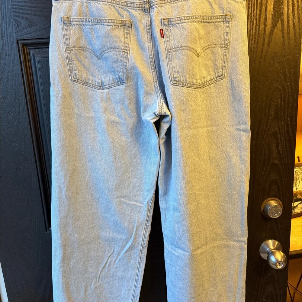 Levi's Light Wash Boyfriend Jeans - Picture 2 of 2